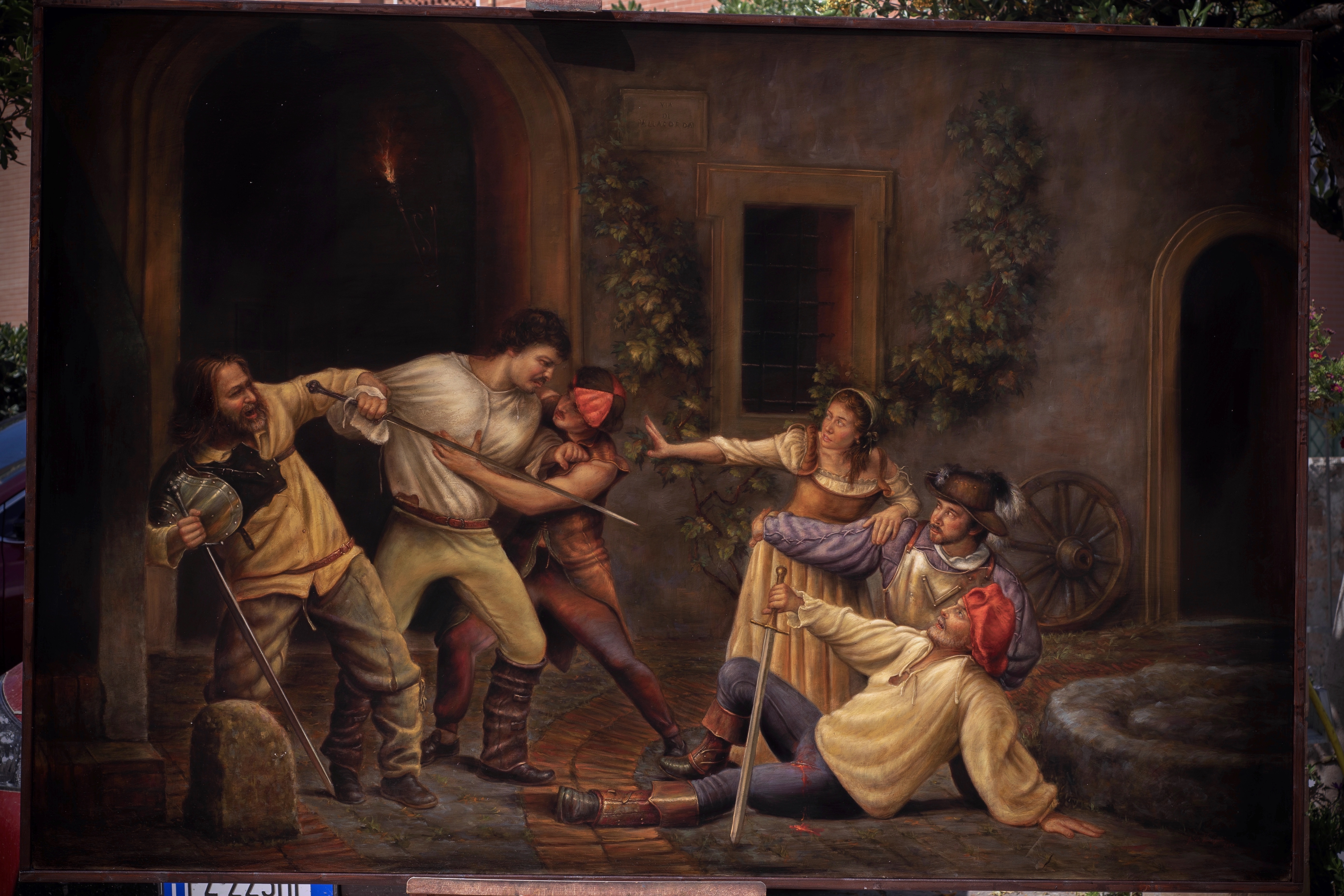 Caravaggio uccide Ranuccio Tomassoni